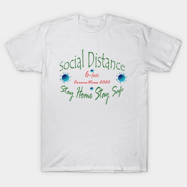 social distance T-Shirt by This is store